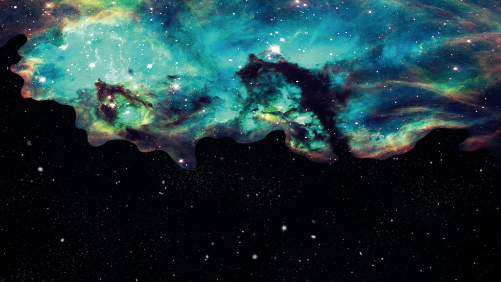 Dimensionsnebel-Hintergrund