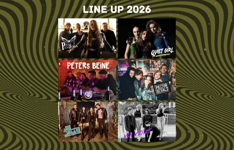 Sechs Bands für das Wurmloch Festival 2026 stehen fest!