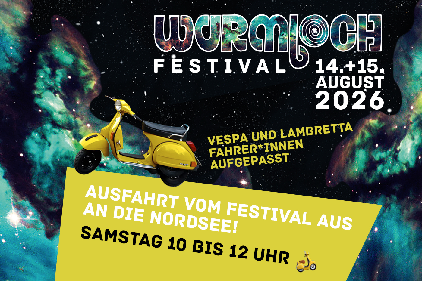 Vespa Ausfahrt